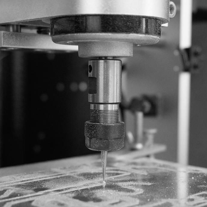 Máquina fresadora o de corte CNC